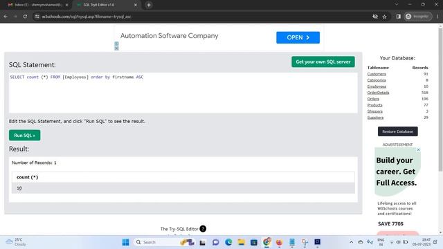 How to try SQL queries online | Online tool to try SQL queries смотреть онлайн