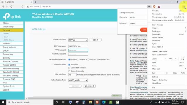 How To SEE PPPoE Username And Password TP link | WIFI PPPoE Password SEE Easy смотреть онлайн