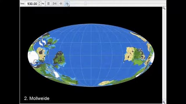 The Worldbox Rodinia In 3 Different Projections смотреть онлайн