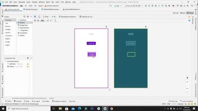 Started Services Example in Android | 35 | Android Development Tutorial for Beginners смотреть онлайн