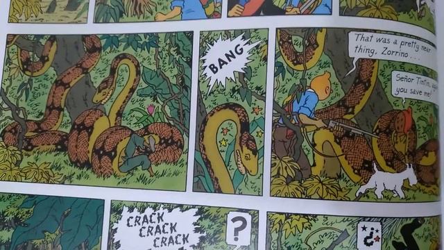 Tintin in Prisoners of the Sun by Herge: Review смотреть онлайн