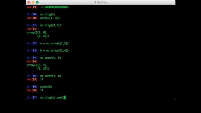 More Matrix Operations смотреть онлайн