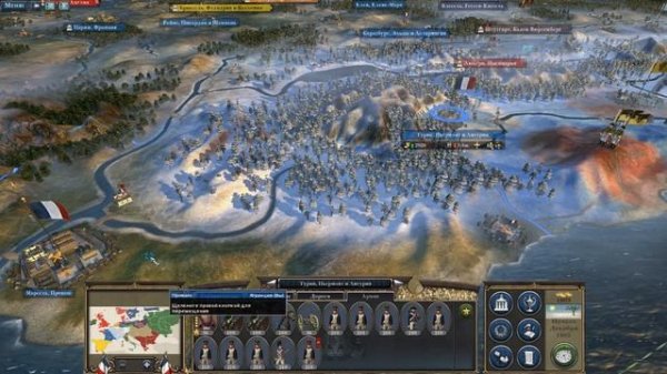Napoleon Total War. Прохождение за Наполеоновскую Францию. глава 3 В кольце врагов!