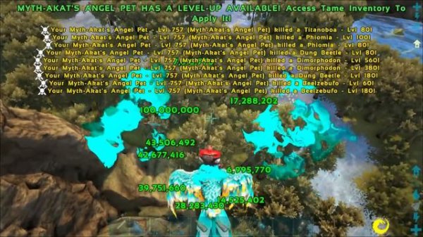 ARK: SURVIVAL EVOLVED - NEW GOD PHOENIX AKAT'S ANGEL PET FOREWORLD MYTH E93 (MOD EXTINCTION CORE)