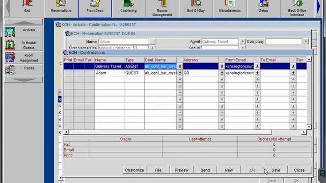 OPERA / RESERVATIONS / CONFIRMATION - SHOWING A BLANK PDF смотреть онлайн