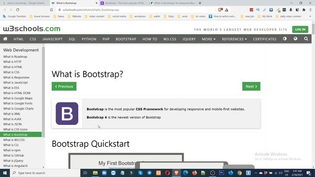 Bootstrap 4 Introduction | Bootstrap 4 Bangla Tutorial смотреть онлайн