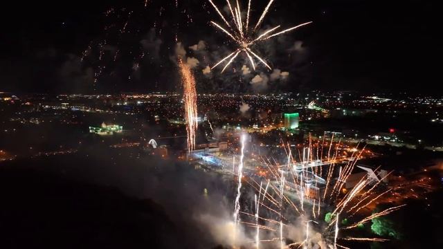 Фейерверк на день города. Брест 30 июля 2022 г. смотреть онлайн
