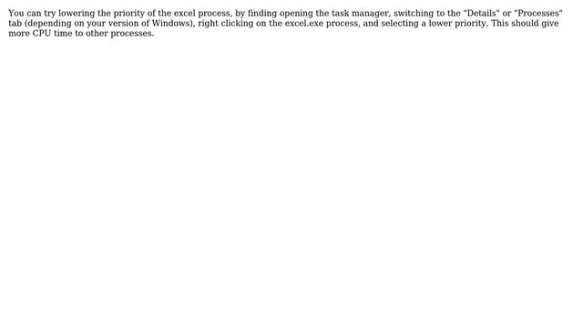 Limit Excel CPU Usage (7 Solutions!!) смотреть онлайн