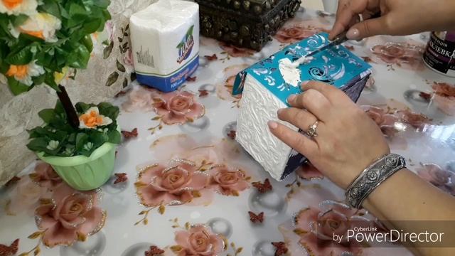 МК: Салфетница своими руками. Легко и просто // DIY napkin holder // easily смотреть онлайн