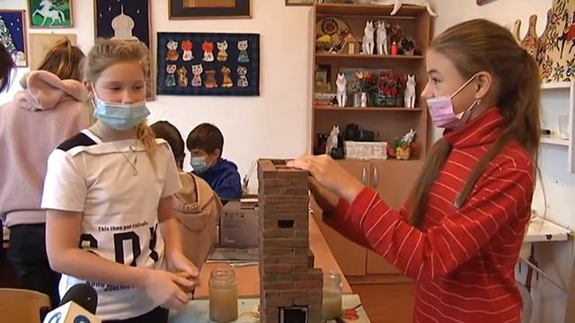 Печное ремесло осваивают ученики Новобибеевской школы смотреть онлайн