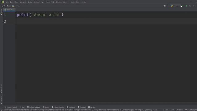 Python тілі: Алғашқы код Print() смотреть онлайн