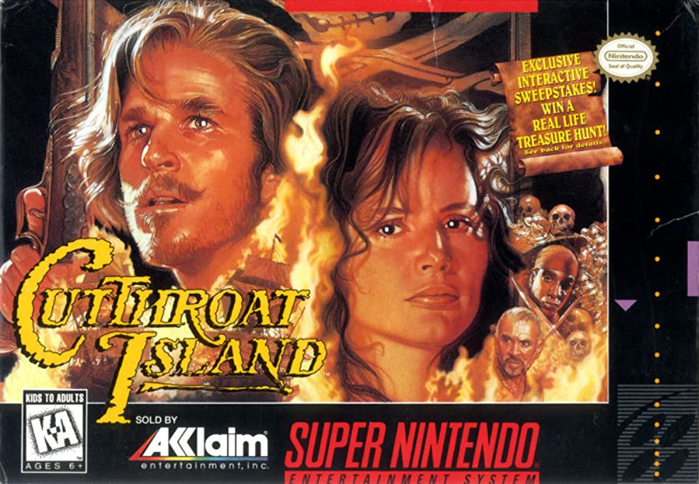 Super Nintendo (Snes) 16-bit CutThroat Island Полное Прохождение