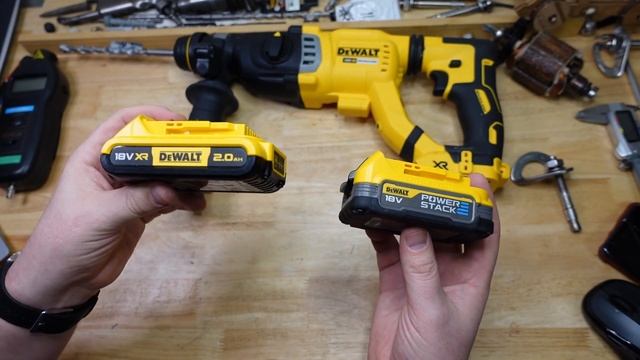 Powerstack Vs Granite! (feat DeWalt DCH172 & DCH263) Rotary Hammer Runtime, Heat, Charge Performanc