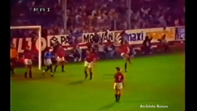 Auxerre-Milan 3-1 Coppa Uefa 85-86 1' Turno A смотреть онлайн