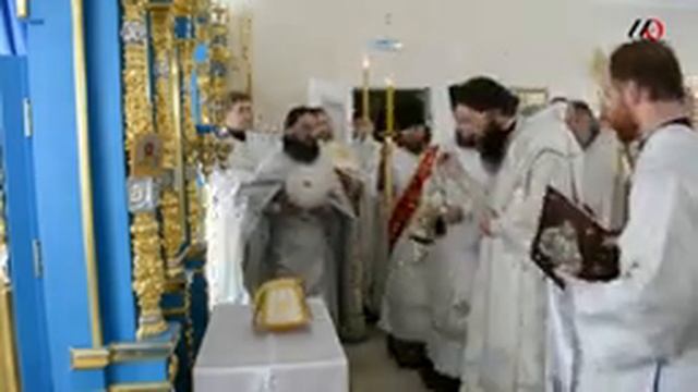 Освящение церкви в честь иконы Божией Матери «Достойно Есть» смотреть онлайн