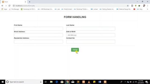 HTML/PHP Contact Form Tutorial with Validation and Email Submit смотреть онлайн