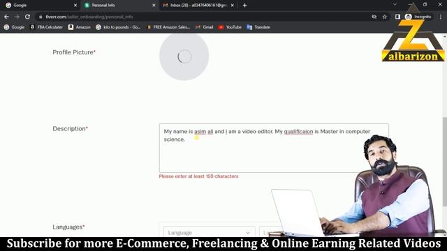 How to Create Fiverr Account & Fiverr Gig Step by Step | Earn Money Online | Freelancing | Albarizo смотреть онлайн