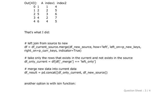 Pandas : Better way for merge (update\insert) pandas dataframes смотреть онлайн