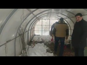 Тест обогревателей СТЕП в теплице весной