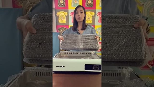 DAEWOO S19 無煙烤爐Tiffany Blue實物 смотреть онлайн