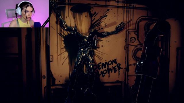 ВСТРЕТИЛА ДАМУ АНГЕЛА похожую на ЧЕРНИЛЬНОГО МОНСТРА в БЕНДИ | Bendy And The Dark Revival #3 смотреть онлайн