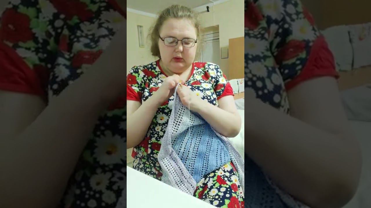 Больничные вечера с вязанием #shorts смотреть онлайн