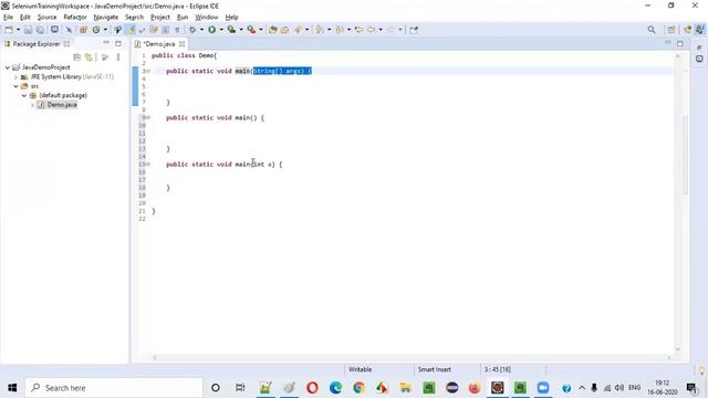 Java Interview Questions #26 - Can main method be overloaded? смотреть онлайн