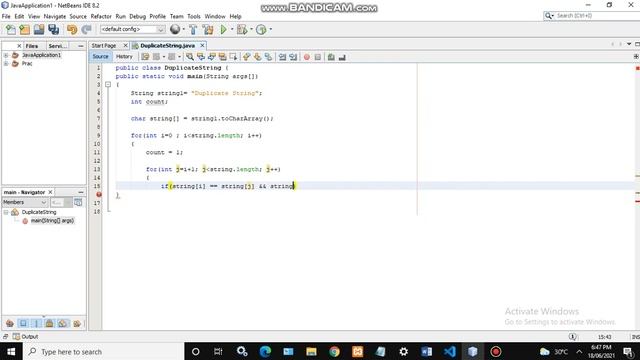 To find the duplicate characters in a string in Java смотреть онлайн
