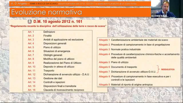 Terre e rocce da scavo: aspetti normativi D.P.R. 120/2017 e applicazione caso studio - CATANIA 2020 смотреть онлайн