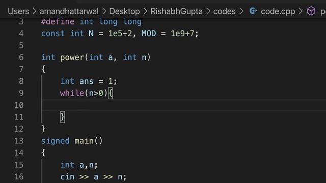Binary Exponentiation - Number Theory Advanced | C++ Placement Course | Lecture 37.4 смотреть онлайн