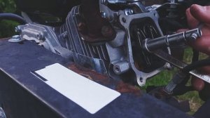 Регулируем зазоры в клапанах на  мотоблоке