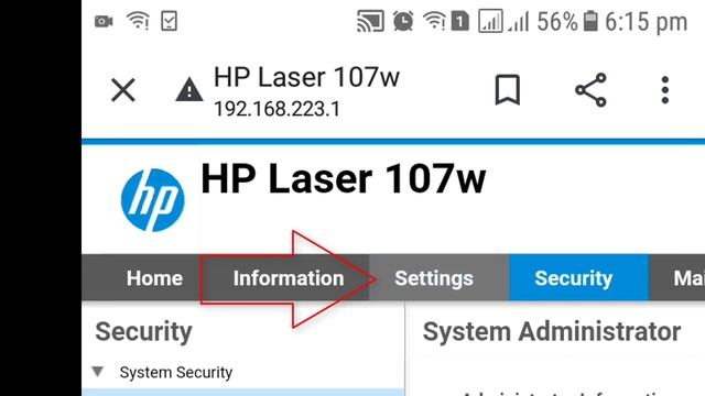 hp laserjet 107w wifi setup by android phone смотреть онлайн