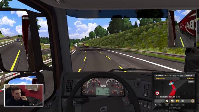 Euro Truck Simulator 2 - G27 Gameplay [Ep.3] смотреть онлайн
