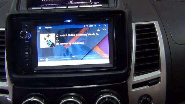 Навипилот дроид4 на MMC Pajero Sport. смотреть онлайн