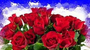 Футаж. Цветочный фон 140  Footage. Floral background 140