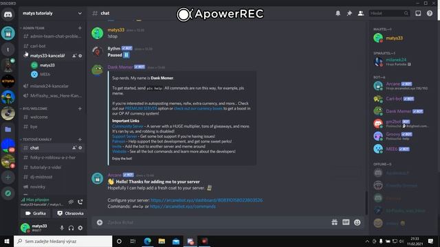 Jak přidat na discord groovy bota смотреть онлайн