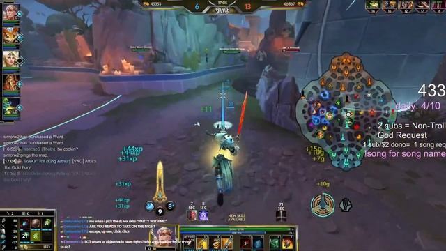 SOT VS THE WORLD: KING ARTHUR 1v9 - GM SPL Solo Ranked Conquest смотреть онлайн
