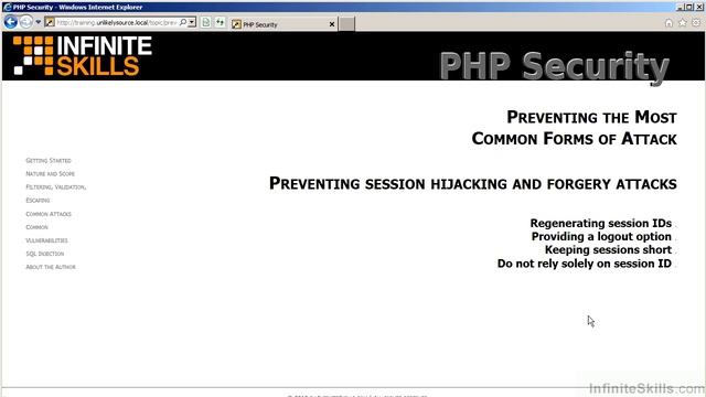 Writing Secure PHP Code - PHP Security Tutorial - learn PHP смотреть онлайн