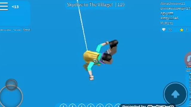 Играем в Roblox! Прыгаем с парашута? смотреть онлайн