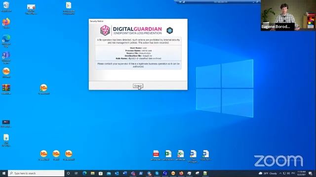 ИБ на результат: разбор кейсов применения DLP | Digital Gurdian смотреть онлайн