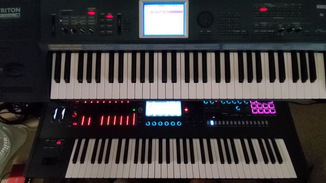 SADE - THE SWEETEST TABOO INTRO BUILD-UP on Roland FANTOM & KORG TRITON Extreme смотреть онлайн