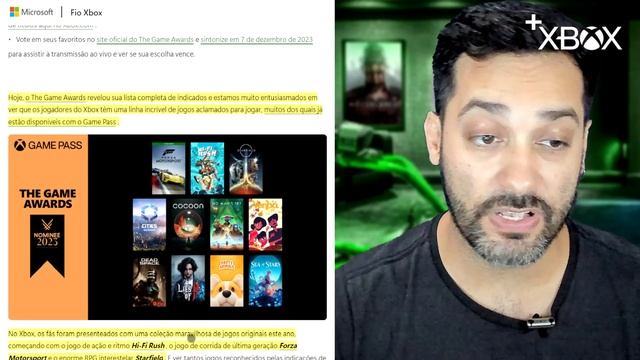 PARCERIA GIGANTE ACONTECENDO, GAME PASS CHEIO de MORAL e ANÚNCIO SURPRESA no + XBOX NEWS! смотреть онлайн