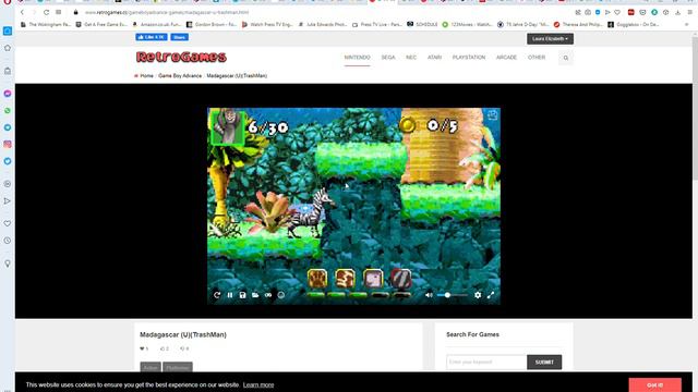 Play Game Boy Advance Madagascar UTrashMan Online in your browser RetroGames cc Opera 2022 07 0 смотреть онлайн