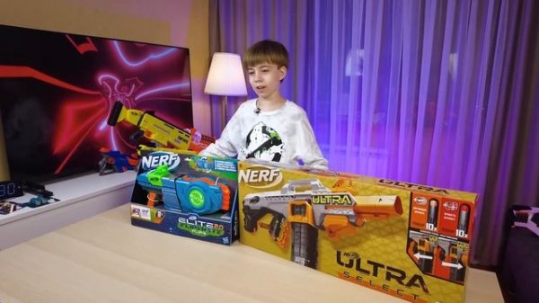 2 МАГАЗИНА в 1 НЁРФ? ➢ НОВИНКИ NERF ULTRA SELECT и NERF ELITE 2.0 Flip 8!