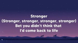 Stronger - The Score (Lyrics)
