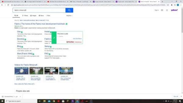 how to install fabric + forge mods in minecraft