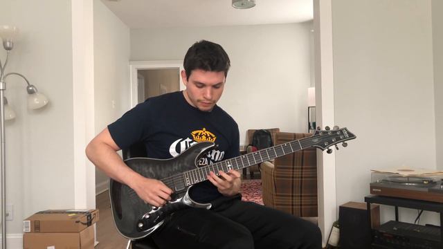 Pull Me Under by Dream Theater Guitar Solo Cover смотреть онлайн
