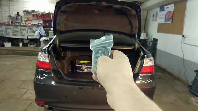 Электропривод багажника Тойота камри смотреть онлайн