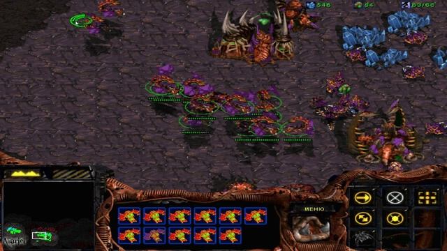 Прохождение StarCraft - Zerg Campaign Gameplay Mission #7 - The Culling