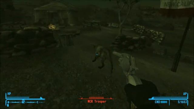 Fallout: New Vegas - Invisible NCR Soldier Bug смотреть онлайн
